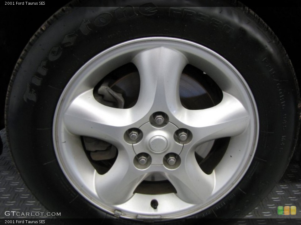 2001 Ford Taurus SES Wheel and Tire Photo #53068984