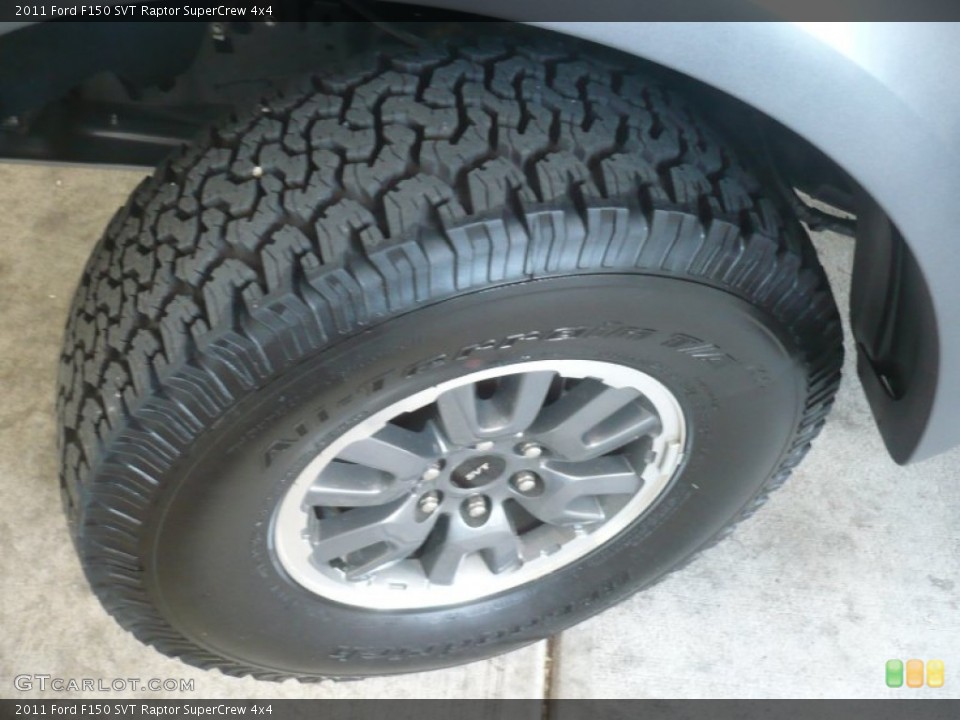 2011 Ford F150 SVT Raptor SuperCrew 4x4 Wheel and Tire Photo #53077345