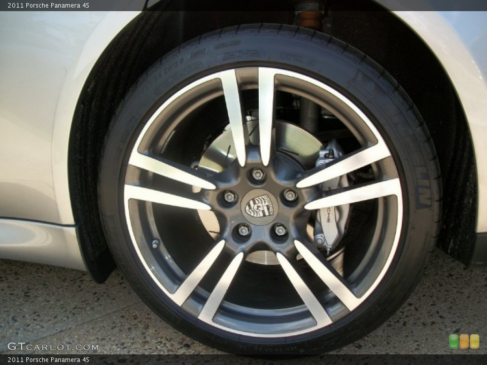 2011 Porsche Panamera 4S Wheel and Tire Photo #53078671