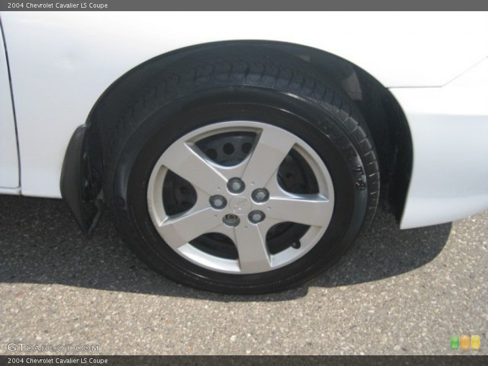 2004 Chevrolet Cavalier LS Coupe Wheel and Tire Photo #53082499