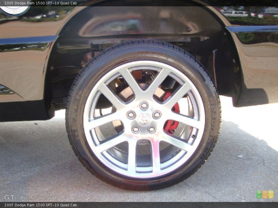 2005 Dodge Ram 1500 SRT-10 Quad Cab Wheel and Tire Photo #53082672