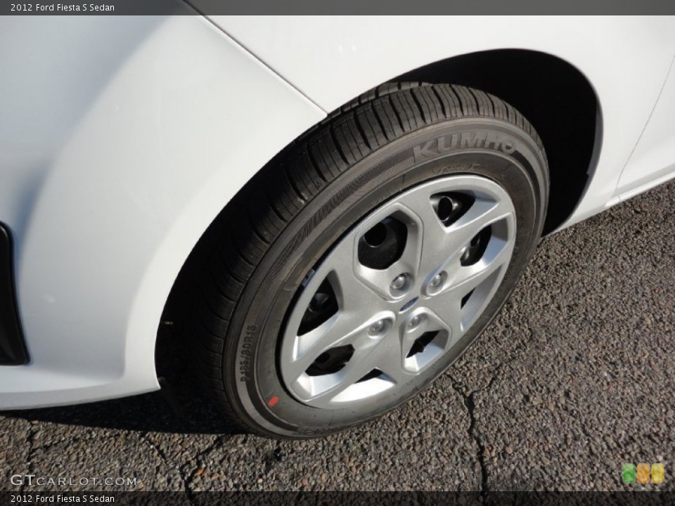 2012 Ford Fiesta S Sedan Wheel and Tire Photo #53083228