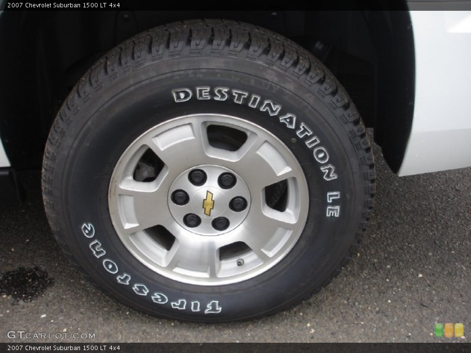 2007 Chevrolet Suburban 1500 LT 4x4 Wheel and Tire Photo #53088515