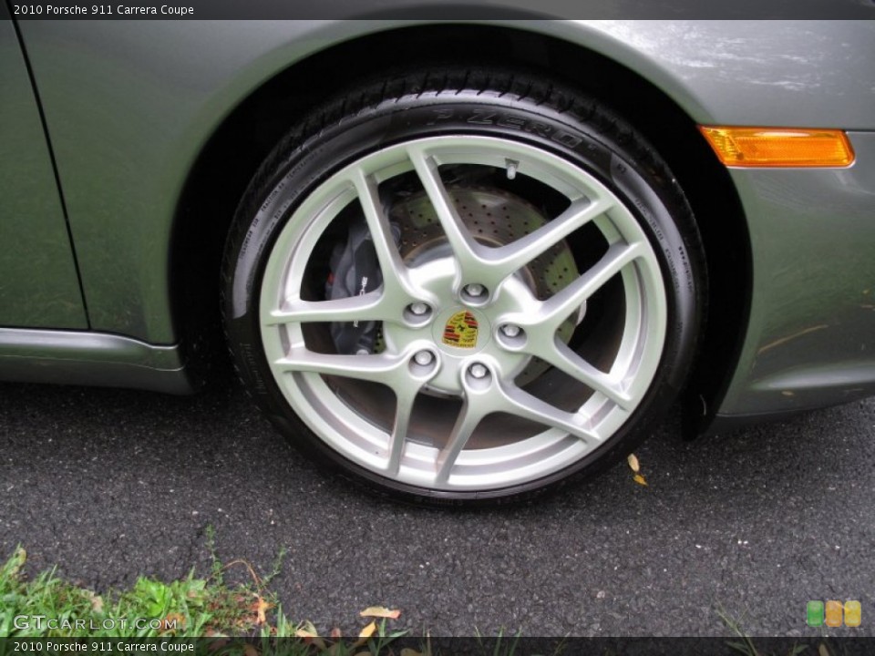 2010 Porsche 911 Carrera Coupe Wheel and Tire Photo #53089178