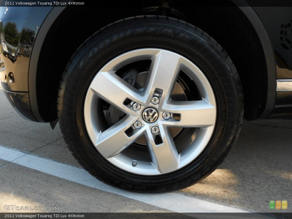 2011 Volkswagen Touareg TDI Lux 4XMotion Wheel and Tire Photo #53089757