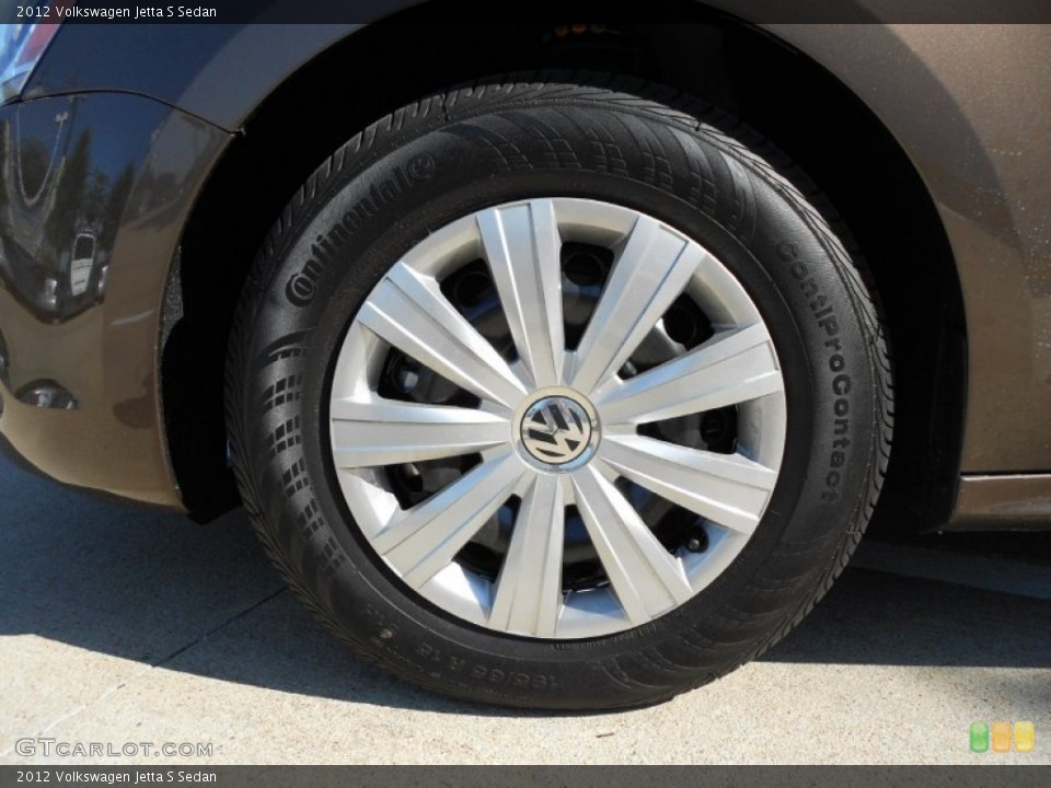 2012 Volkswagen Jetta S Sedan Wheel and Tire Photo #53090102