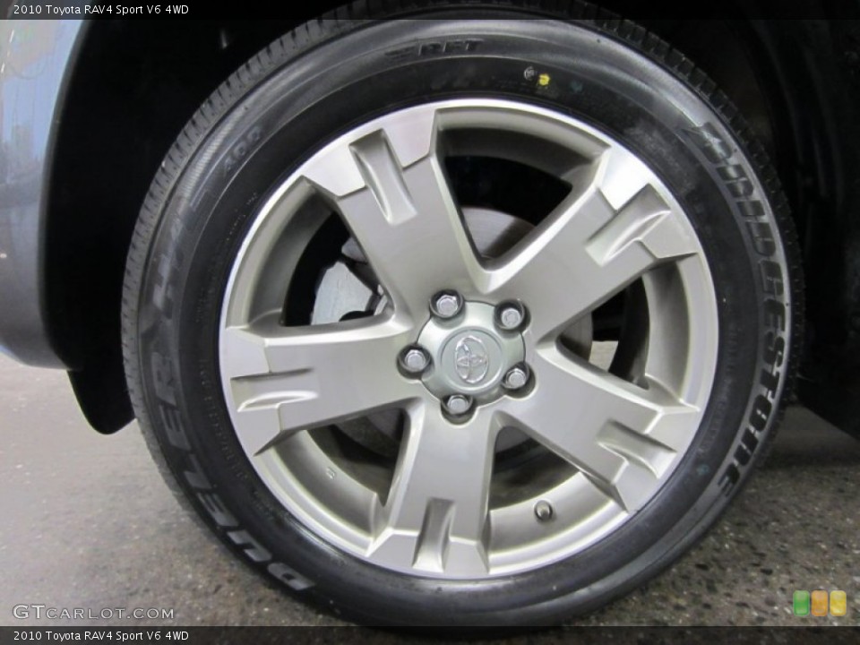 2010 Toyota RAV4 Sport V6 4WD Wheel and Tire Photo #53093315