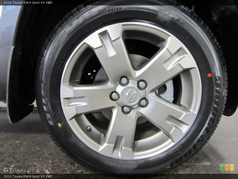 2010 Toyota RAV4 Sport V6 4WD Wheel and Tire Photo #53093453