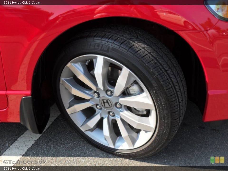 2011 Honda Civic Si Sedan Wheel and Tire Photo #53097569