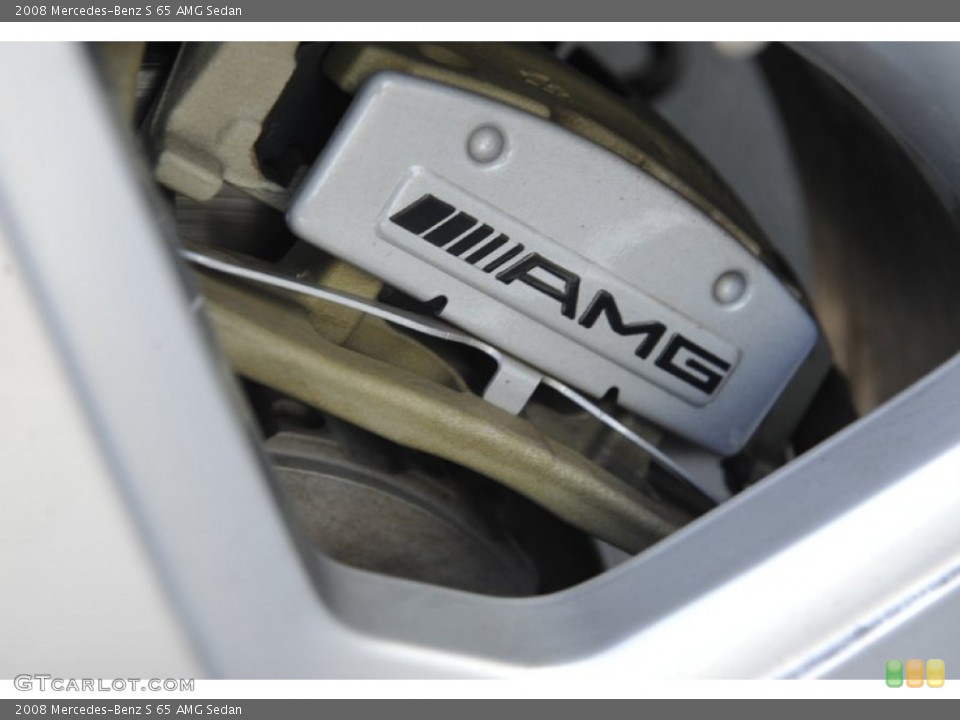 2008 Mercedes-Benz S 65 AMG Sedan Wheel and Tire Photo #53101331