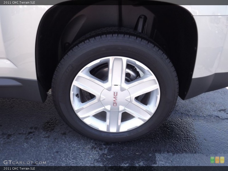 2011 GMC Terrain SLE Wheel and Tire Photo #53105444