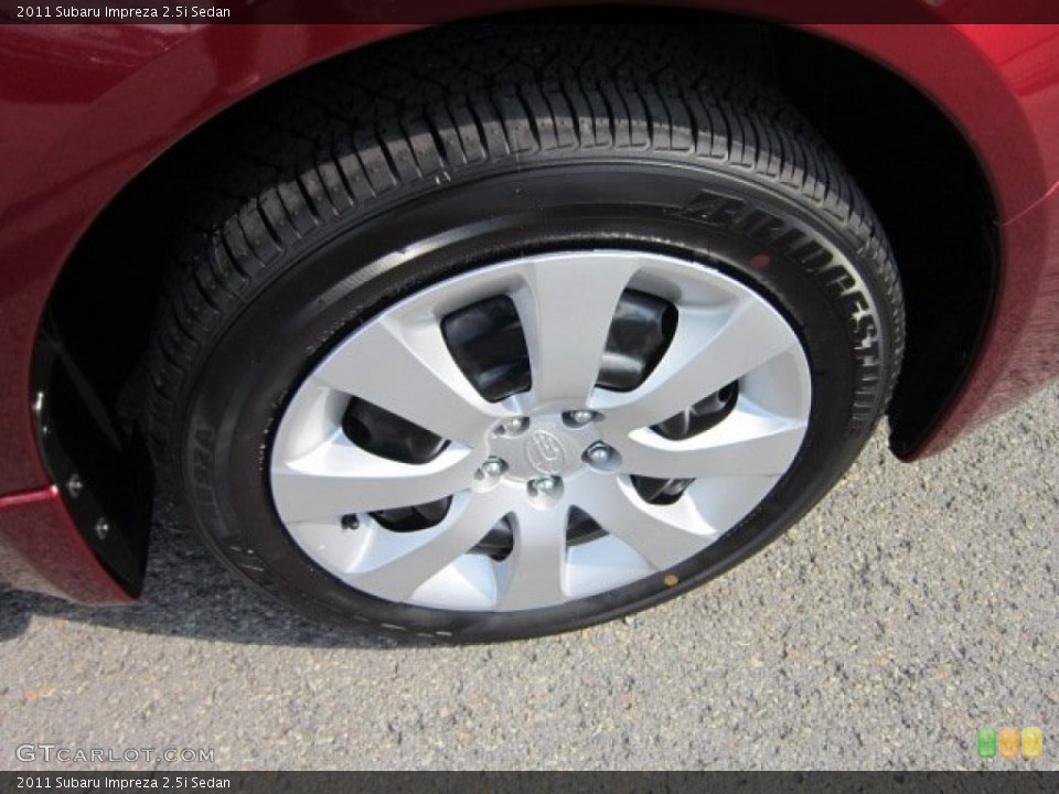 2011 Subaru Impreza 2.5i Sedan Wheel and Tire Photo #53106887