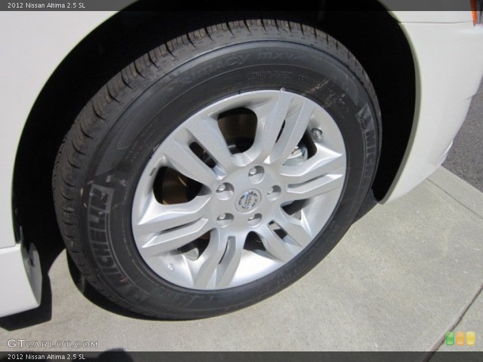 2012 Nissan Altima 2.5 SL Wheel and Tire Photo #53109002