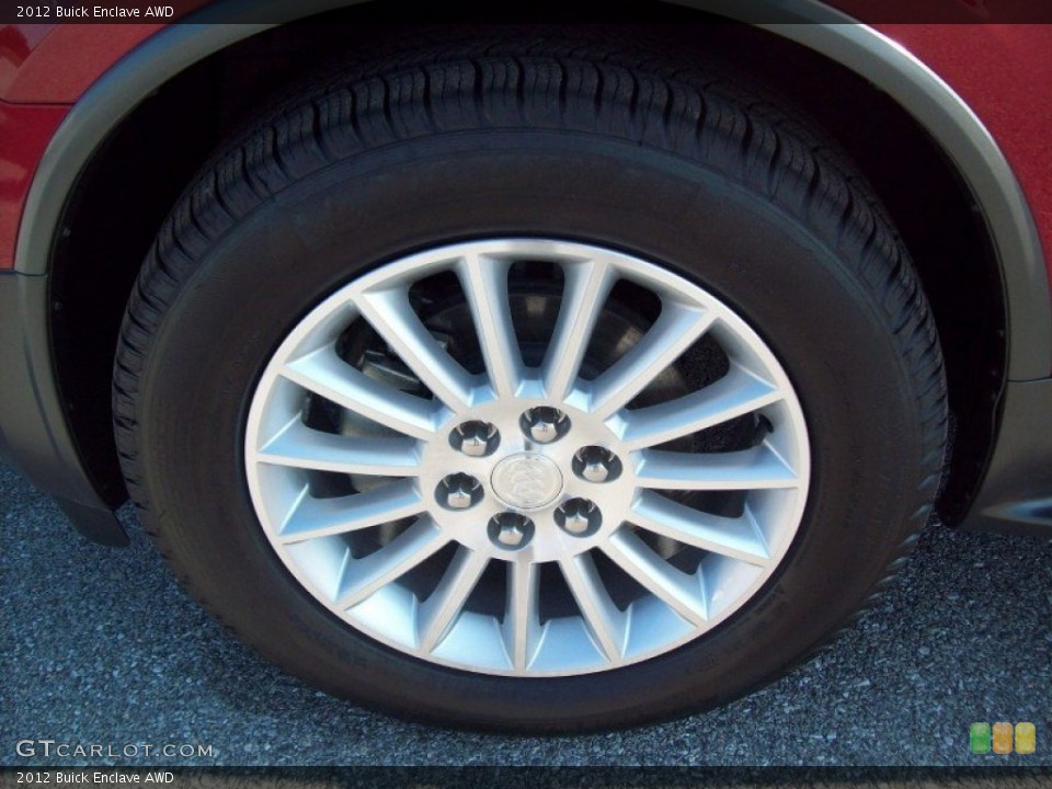 2012 Buick Enclave AWD Wheel and Tire Photo #53110145