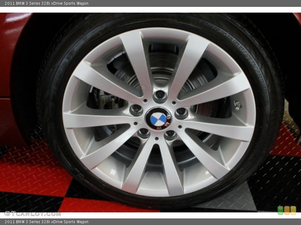 2011 BMW 3 Series 328i xDrive Sports Wagon Wheel and Tire Photo #53111357