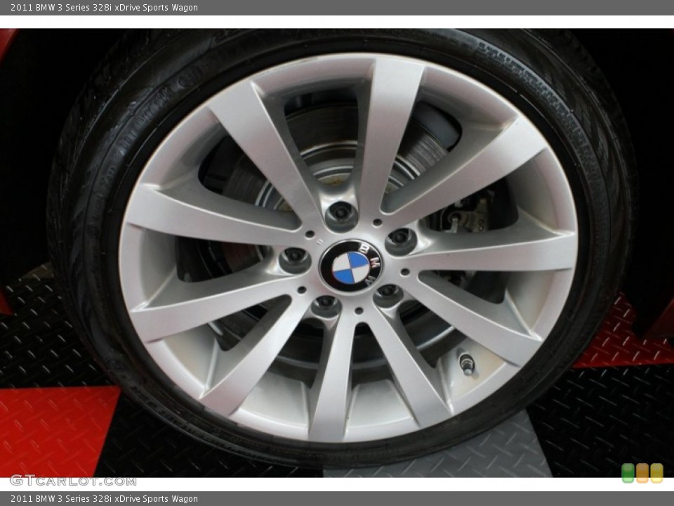 2011 BMW 3 Series 328i xDrive Sports Wagon Wheel and Tire Photo #53111366