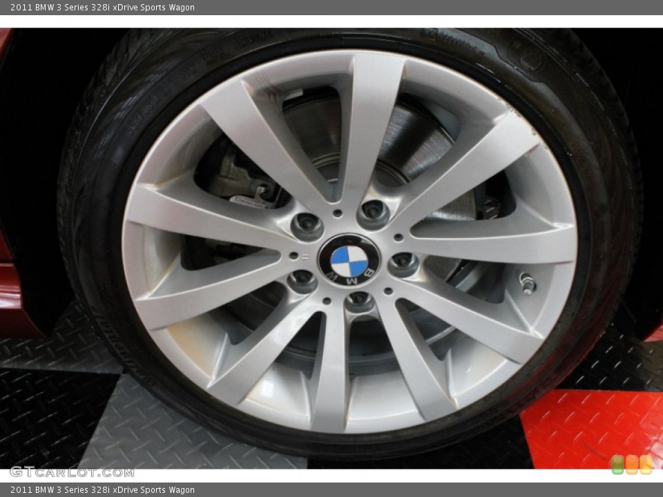 2011 BMW 3 Series 328i xDrive Sports Wagon Wheel and Tire Photo #53111375