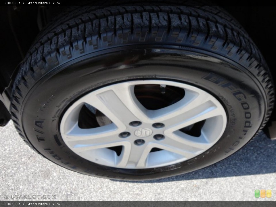 2007 Suzuki Grand Vitara Luxury Wheel and Tire Photo #53115086