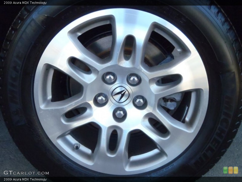 2009 Acura MDX Technology Wheel and Tire Photo #53115653