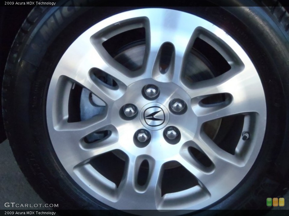 2009 Acura MDX Technology Wheel and Tire Photo #53115659