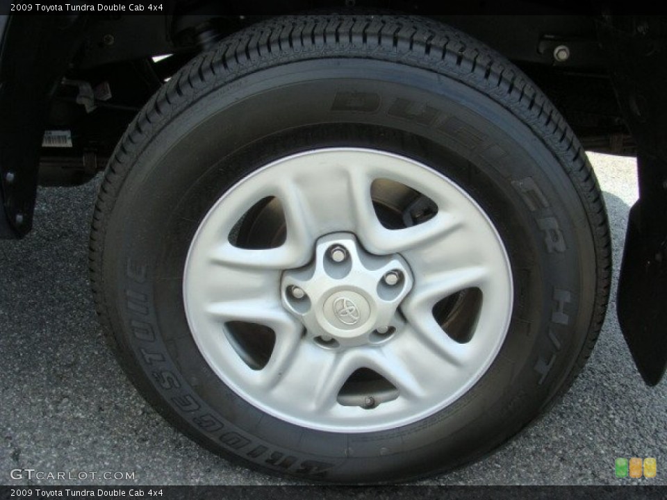 2009 Toyota Tundra Double Cab 4x4 Wheel and Tire Photo #53115710