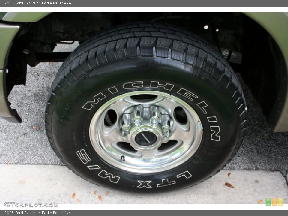 2005 Ford Excursion Eddie Bauer 4x4 Wheel and Tire Photo #53124201