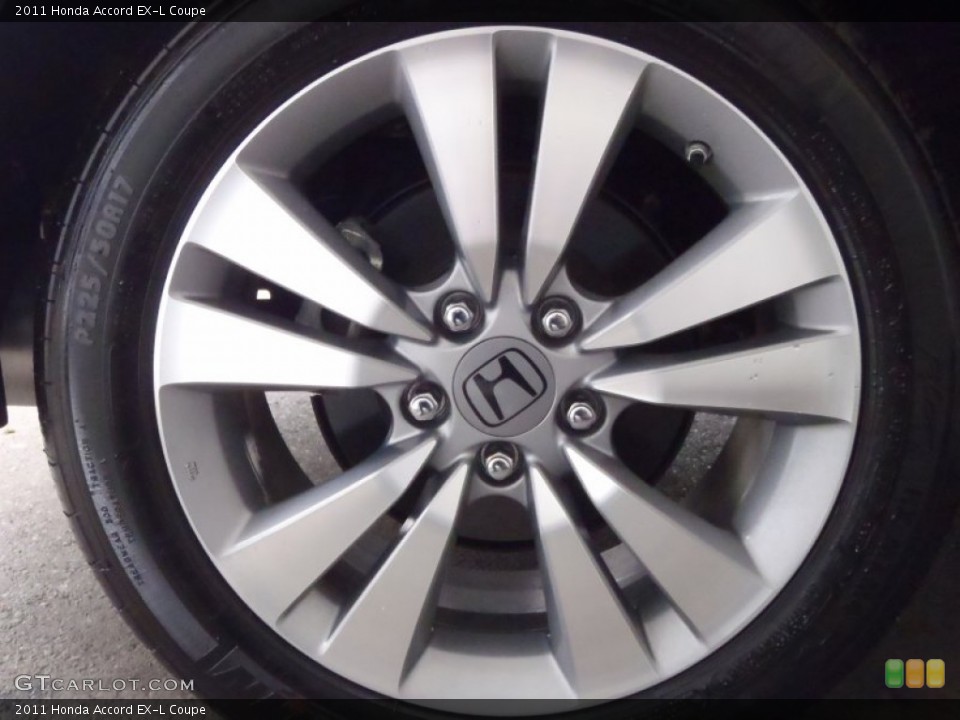 2011 Honda Accord EX-L Coupe Wheel and Tire Photo #53125068