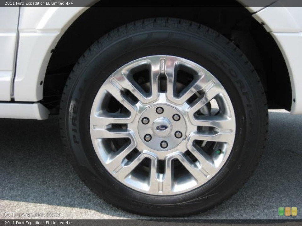 2011 Ford Expedition EL Limited 4x4 Wheel and Tire Photo #53127915