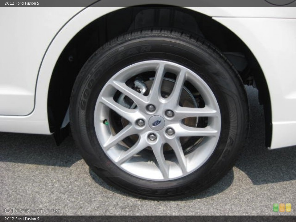 2012 Ford Fusion S Wheel and Tire Photo #53128701