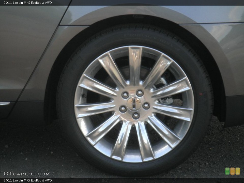 2011 Lincoln MKS EcoBoost AWD Wheel and Tire Photo #53130340