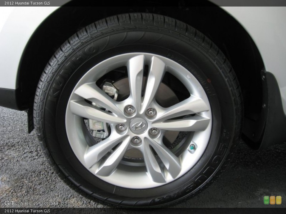 2012 Hyundai Tucson GLS Wheel and Tire Photo #53130619