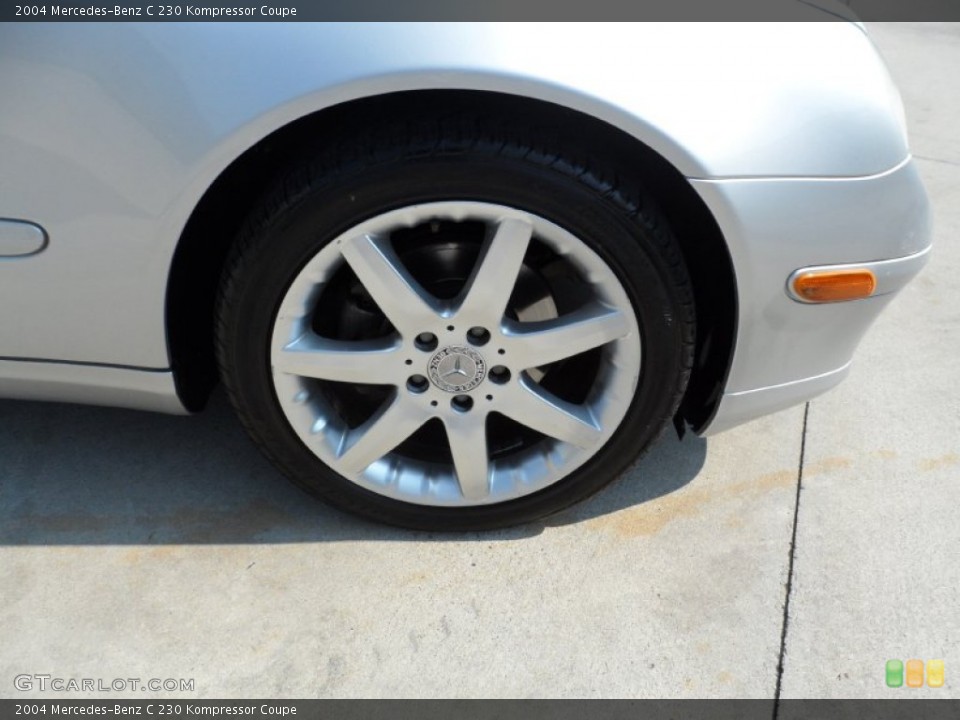 2004 Mercedes-Benz C 230 Kompressor Coupe Wheel and Tire Photo #53131894