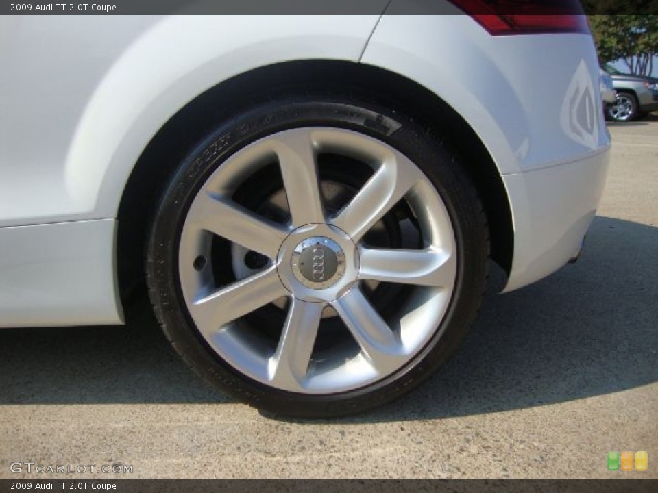2009 Audi TT 2.0T Coupe Wheel and Tire Photo #53133874