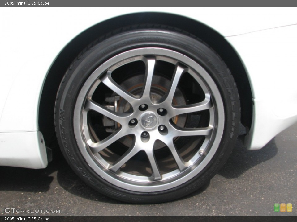 2005 Infiniti G 35 Coupe Wheel and Tire Photo #53136784