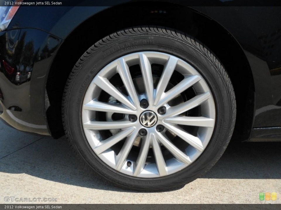 2012 Volkswagen Jetta SEL Sedan Wheel and Tire Photo #53137436
