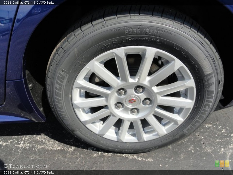 2012 Cadillac CTS 4 3.0 AWD Sedan Wheel and Tire Photo #53138811