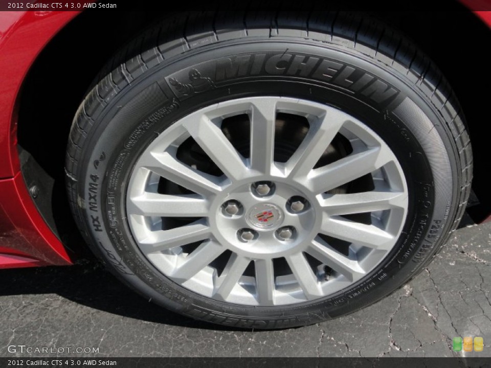 2012 Cadillac CTS 4 3.0 AWD Sedan Wheel and Tire Photo #53139816