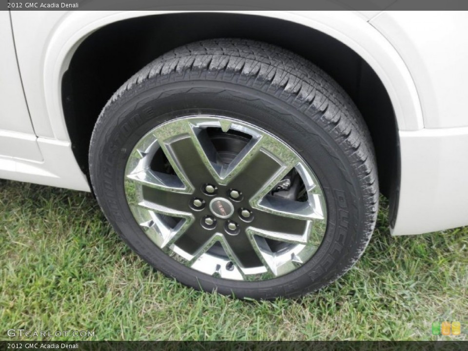 2012 GMC Acadia Denali Wheel and Tire Photo #53142091