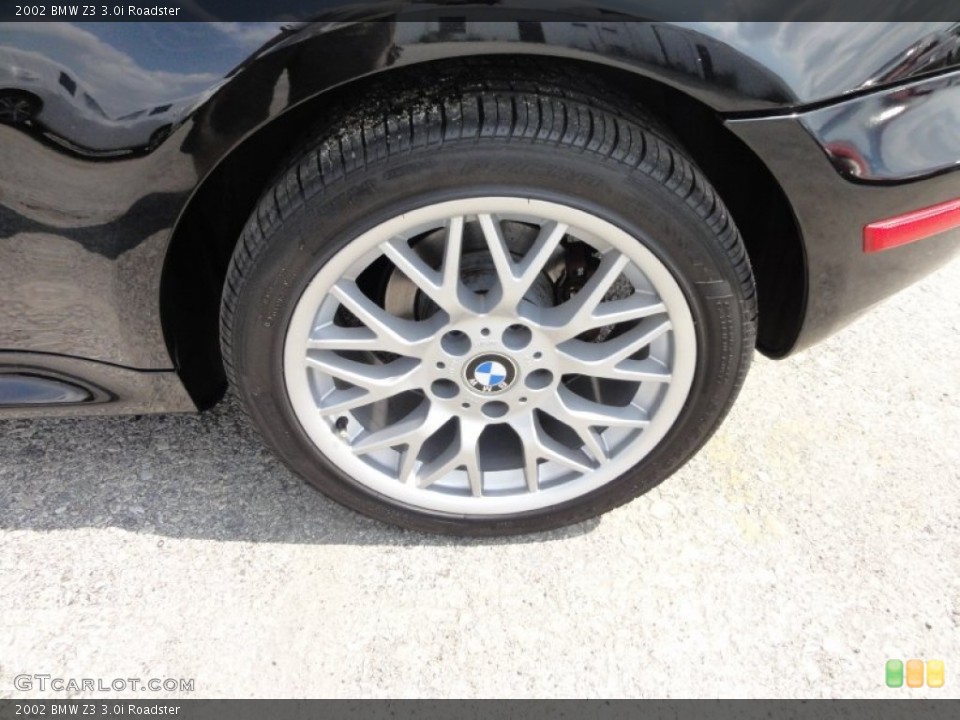 2002 BMW Z3 3.0i Roadster Wheel and Tire Photo #53150304