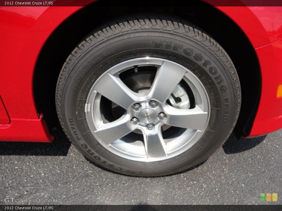 2012 Chevrolet Cruze LT/RS Wheel and Tire Photo #53156243