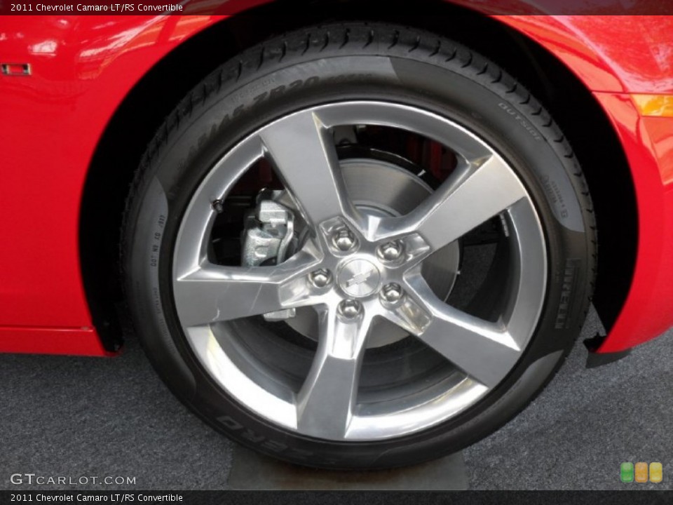 2011 Chevrolet Camaro LT/RS Convertible Wheel and Tire Photo #53161130