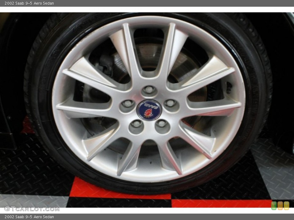 2002 Saab 9-5 Aero Sedan Wheel and Tire Photo #53171013