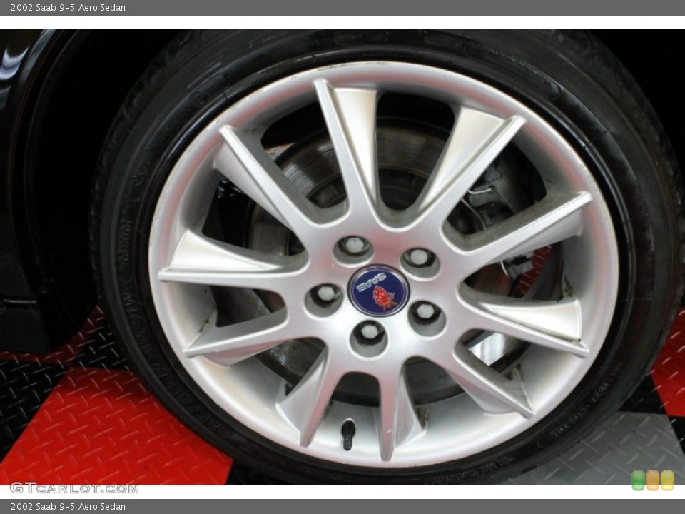 2002 Saab 9-5 Aero Sedan Wheel and Tire Photo #53171016