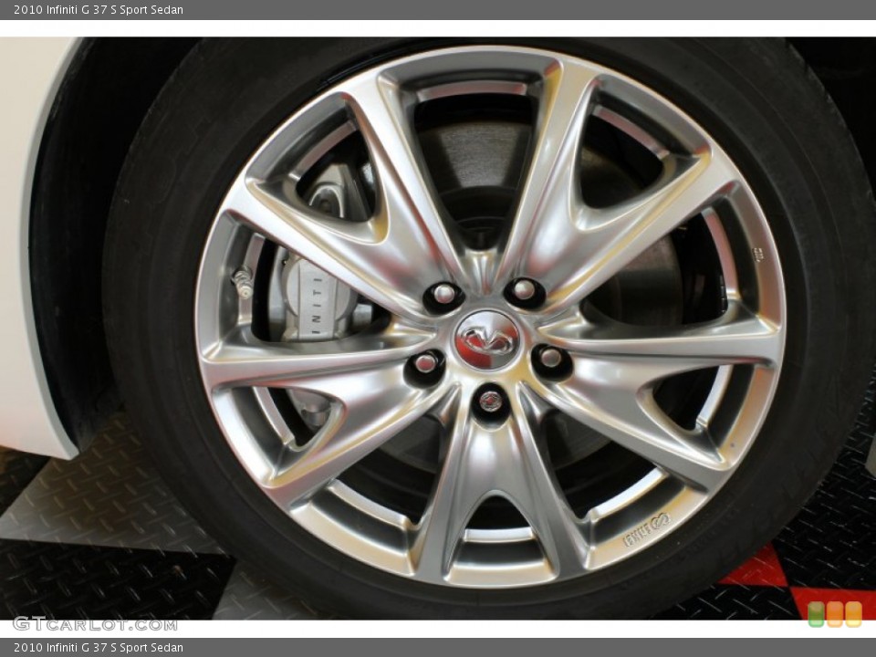 2010 Infiniti G 37 S Sport Sedan Wheel and Tire Photo #53177045
