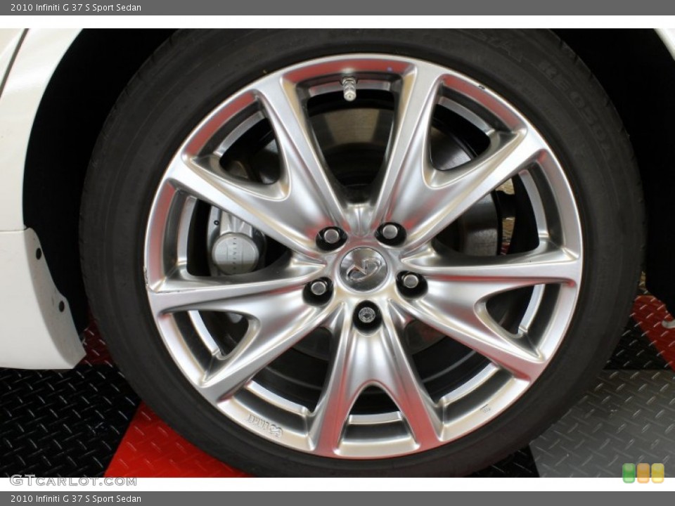 2010 Infiniti G 37 S Sport Sedan Wheel and Tire Photo #53177060