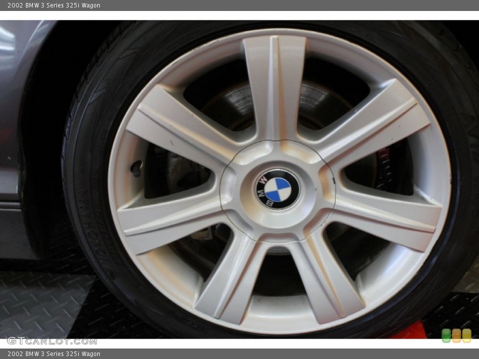 2002 BMW 3 Series 325i Wagon Wheel and Tire Photo #53180087