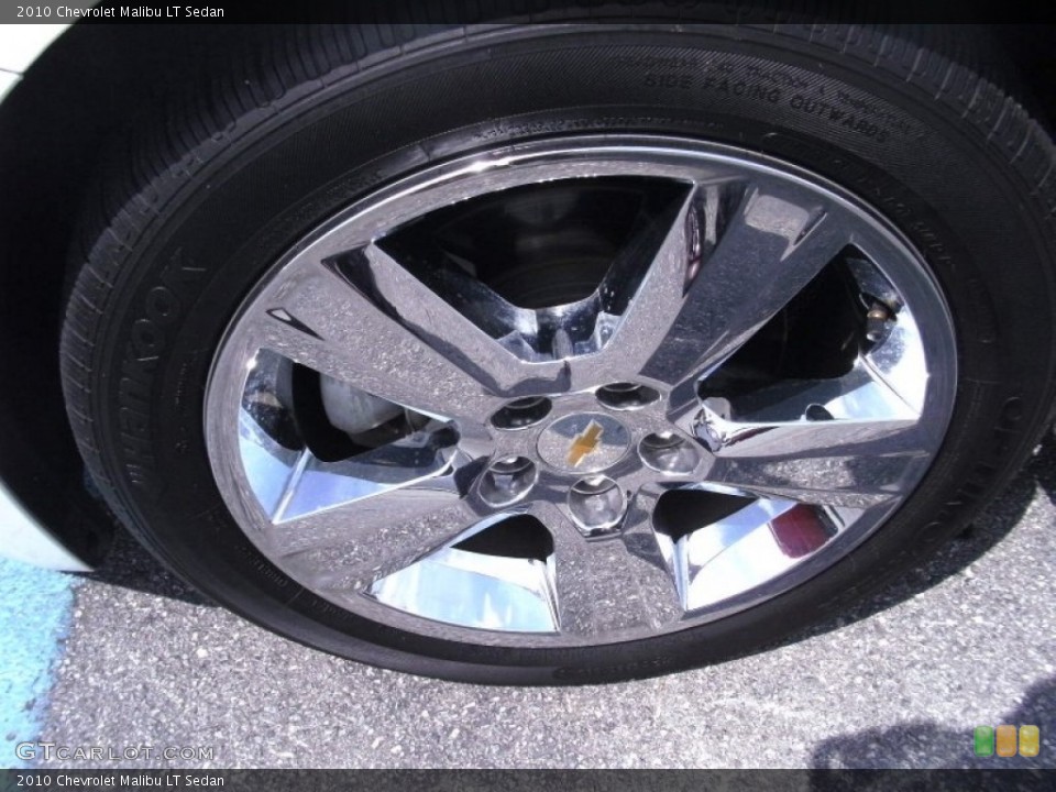 2010 Chevrolet Malibu LT Sedan Wheel and Tire Photo #53181845