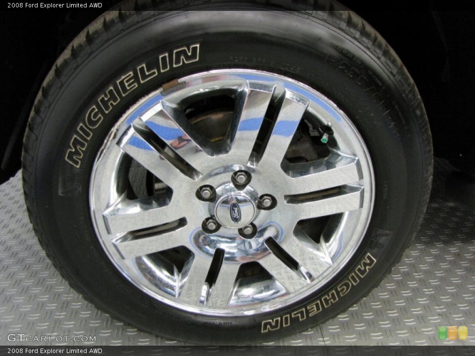 2008 Ford Explorer Limited AWD Wheel and Tire Photo #53185310