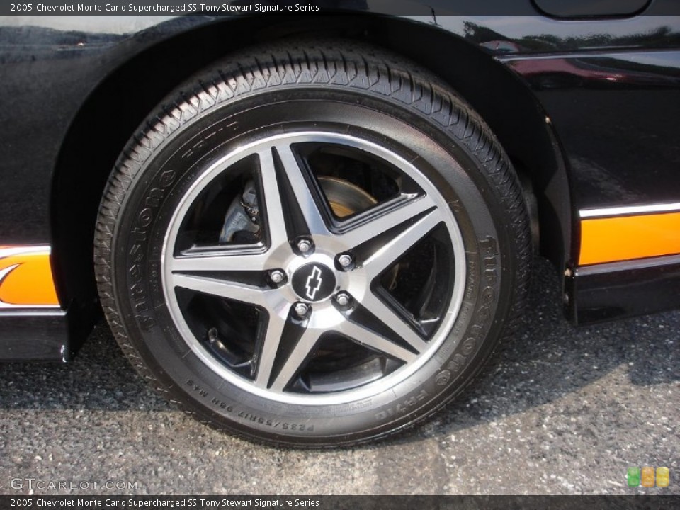 2005 Chevrolet Monte Carlo Supercharged SS Tony Stewart Signature Series Wheel and Tire Photo #53189222