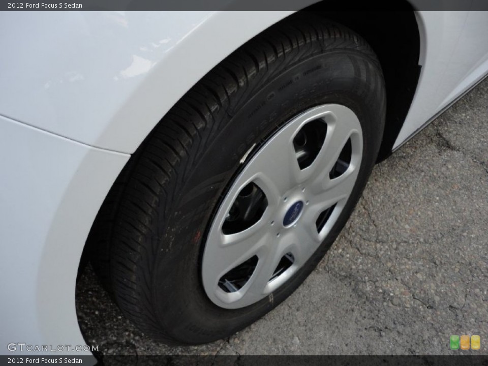 2012 Ford Focus S Sedan Wheel and Tire Photo #53189774